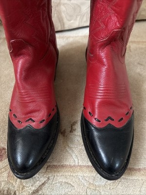 black work dress long sleeve Shiny Red Cowgirl Boots – Cindy Jane Boutique main image 0