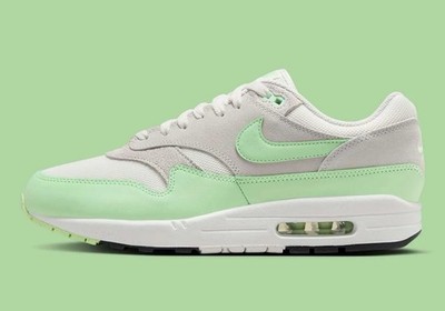 Nike Air Max 1 Essential Vapor Green White Casual Sneakers FZ5808-107 Mens Sizes
