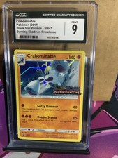 Crabominable Pokémon 2017 Black Star Promos – SM47 Burning Shadows Pre-Release