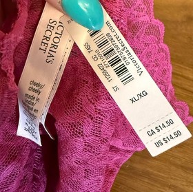 VICTORIA'S SECRET SET: BODY BY VICTORIA FULL COVERAGE BRA & CHEEKY PANTY 38D XL