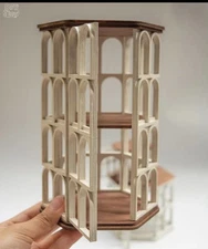 1:12 1/6 Scale Dollhouse Miniatures Furniture Unfinished Storage Cabinet Bedroom