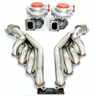 T4 Turbo Kit (Two Turbos+Manifold+Adaptor) for GM Small Block V8 LS1 LS2 LS3 LSX
