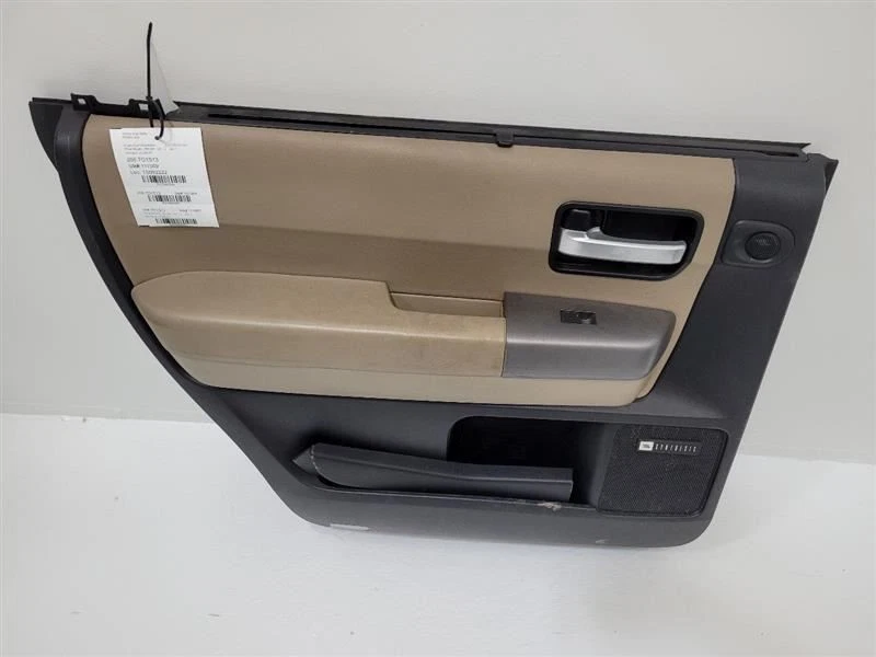 2013 TOYOTA SEQUOIA LH Left Rear Driver Door Trim Panel Foto 2 de 4