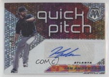 2021 Panini Mosaic Quick Pitch Ian Anderson #QPA-IA Auto 0wc9