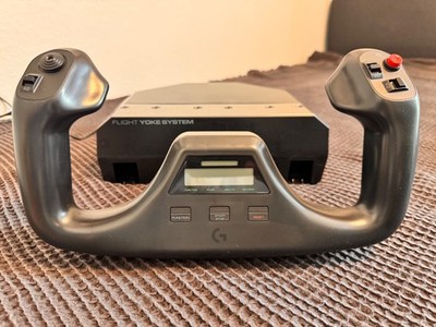 Logitech Flight Yoke Throttle System - Black