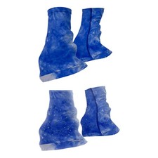 Women Figure Skating Leg Warmers Stylish over The Boot for Training Dance