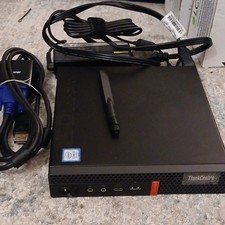 Lenovo ThinkCentre M630e Tiny Mini Desktop Office Wi-Fi HDMI DP USB-C Black