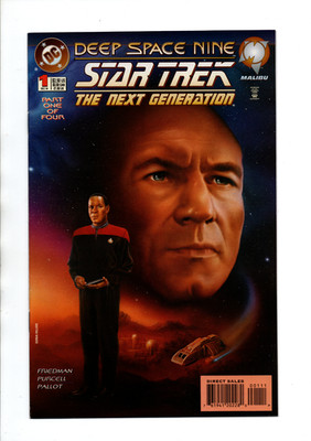 STAR TREK: Deep Space Nine/Next Generation #1 Part 1 of 4 Malibu/DC Comics 1994
