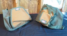 Bucket Boss Tool Pouch and Holster Bags Canvas Brown and Green
