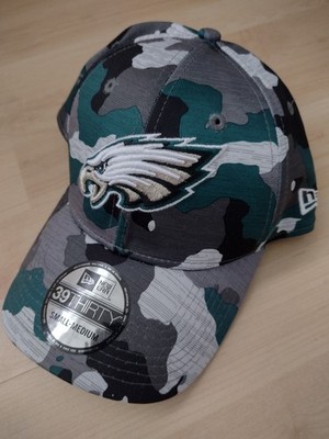 NFL Cap New Era 39thirty Philadelphia Eagles Dye Ink on Field Training Mütze