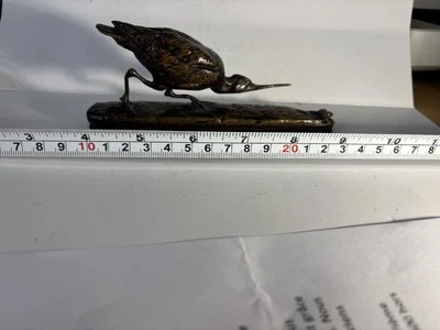 Fermiet Courlis À L Affût D une Grenouille.6 - Photo 1/4