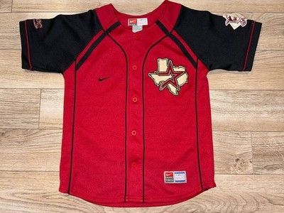 Lance Berkman Houston Astros MLB Baseball Nike Jersey Youth S 8 Small