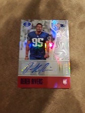2017 Panini Illusions Derek Rivers Auto Rc 059/100 Pats #165 New England