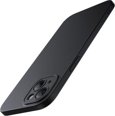 JETech iPhone 15 Plus Hülle 6,7 Zoll Ultra Slim Kameraschutz Schwarz