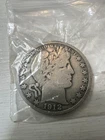 1912 P Barber Half Dollar
