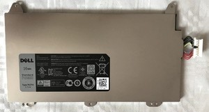 Akku für Tablet Dell Typ 7KJTH 3,7V 16 Wh Li-Polymer Silber