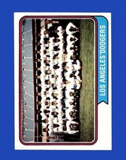 1974 Topps Set-Break #643 Dodgers Team NR-MINT *GMCARDS*