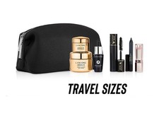 Lancome 7 Pieces Absolue Cream Skin Care, Makeup bag Set