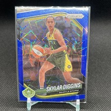 2025 Panini Prizm WNBA - Skylar Diggins-Smith #123 Blue Velocity Prizm