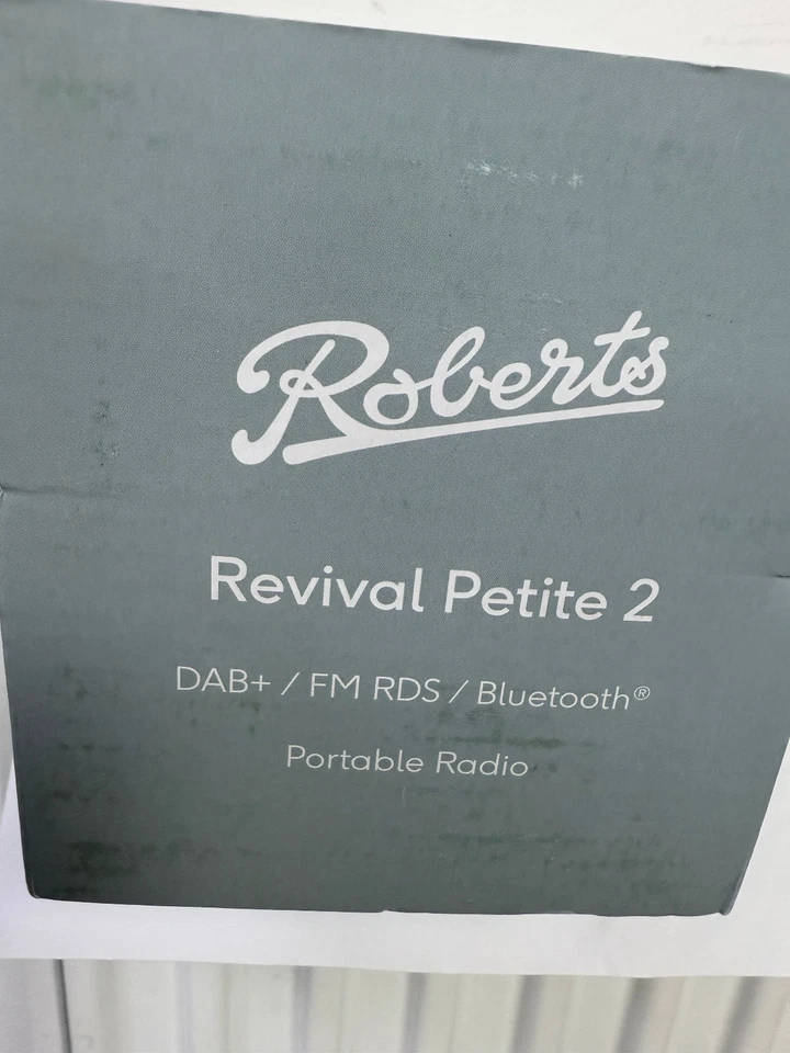Roberts Revival Petite DAB/DAB+/FM Portable Radio RDS / Bluetooth - Duck Egg NEW - Image 4 of 4