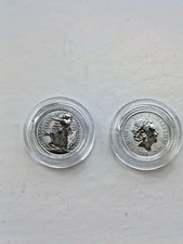 2 x 1/10 oz .9995 Platinum Britannia Bullion Coins (2022)