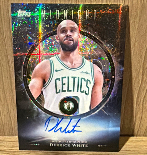 Derrick White – 2025-26 Topps Midnight Basketball · Midnight Oil Marks #MO-DW Derrick White