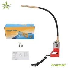 1300W Concrete Vibrabrater 110v Power Concrete Vibrator w/ 5 FT Copper Shaft new