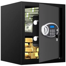 2.3 Cuft Fire Proof Safe for Home Documents, Digital Personal Security Safety...