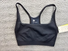 All in Motion Womens Small Light Support Houndstooth Jacquard Sports Bra