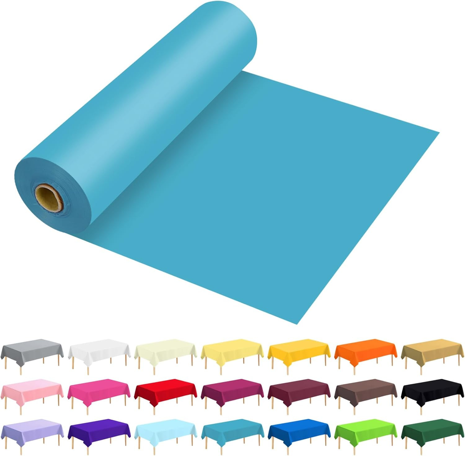 Roll Premium Disposable Plastic Tableclot