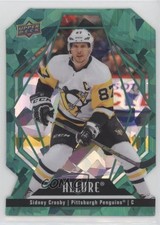 2022-23 Upper Deck Allure Green Rainbow Die-Cut 86/99 Sidney Crosby #84 0j3f
