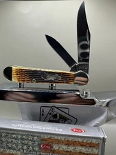 CASE  XX  6249 SS Antique Bone Rogers Corn Cob Jig Copperhead. 2021 NIB