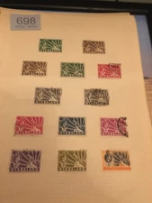 698 - NYASALAND   KGVI 1938  USED  TO 1/- part of A - Z Commonwealth lot