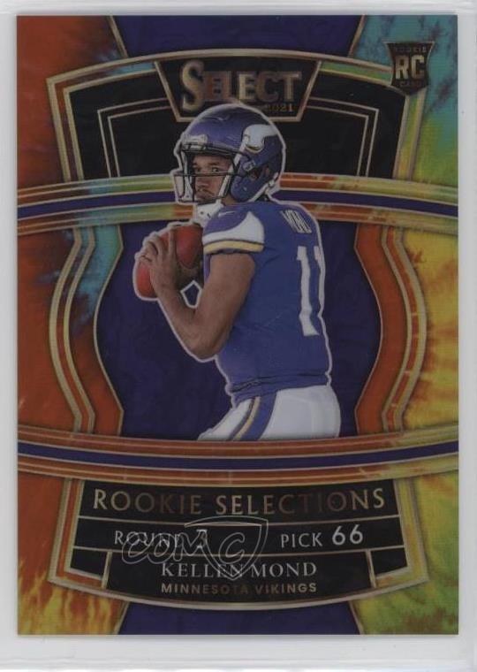 2021 Panini Select Rookie Selections Tie-Dye Prizm 20/25 Kellen Mond #RS-20 0su2