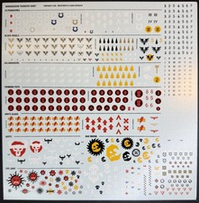 Armageddon Transfer Sheet Decals Warhammer 40k - x1 