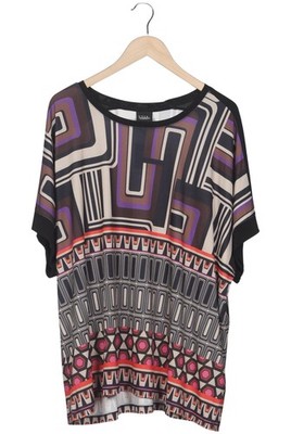 Ulla Popken T-Shirt Damen Shirt Kurzärmliges Oberteil Gr. EU 50 Mehr... #lda7zms