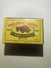1950’s Matchbox Moko Lesney #40 Tipper Truck Vintage Original Box Only