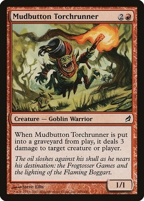 Mudbutton Torchrunner NonFoil Lorwyn 185 NM MTG