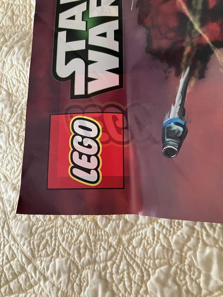 LEGO Star Wars Republic Gunship 75021 Poster Only No Lego Minifigure Poster 2013 - Image 4 of 4