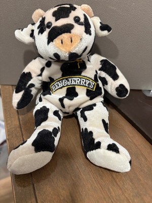 Ben & Jerry's Ice Cream Cow Beanie 7'' Plush Mary Meyer Advertising Toy
