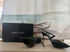 Giorgio Armani Green Suede Pointed Toe Ankle Strap Stiletto Heel US 8M — photo 5