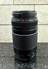 Canon EF 75-300mm f/4-5.6 III Telephoto Zoom Lens, Nice 