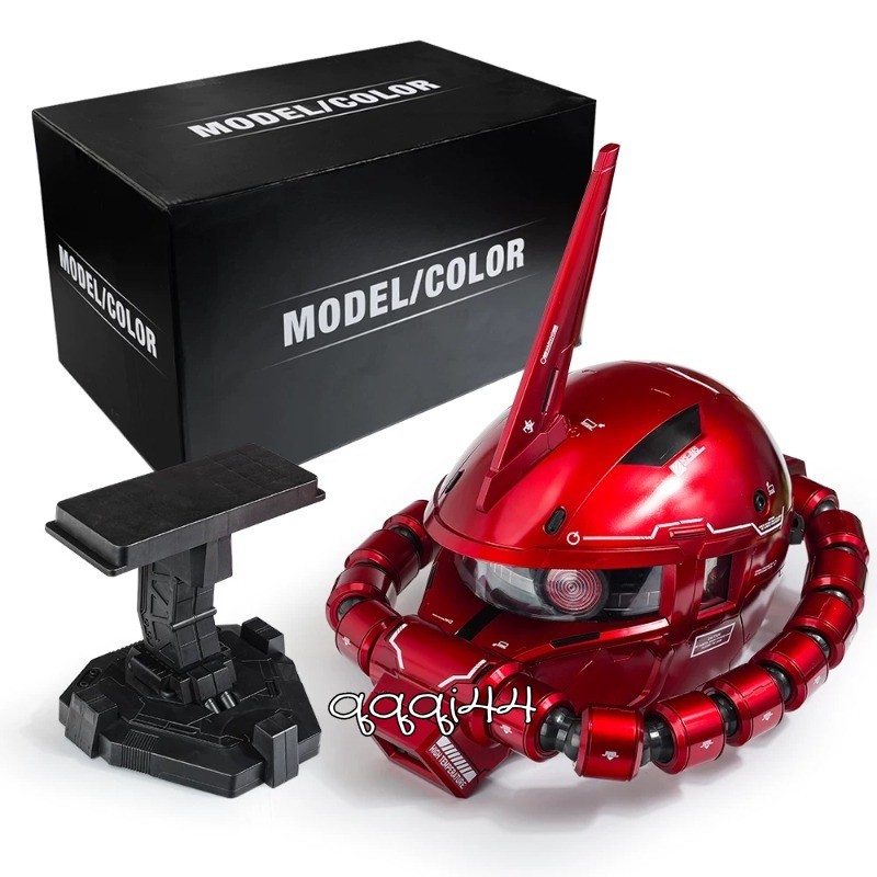 Mobile Suit Gundam‌ Zaku MS-06RZ Cosplay Helmet Wearable Red