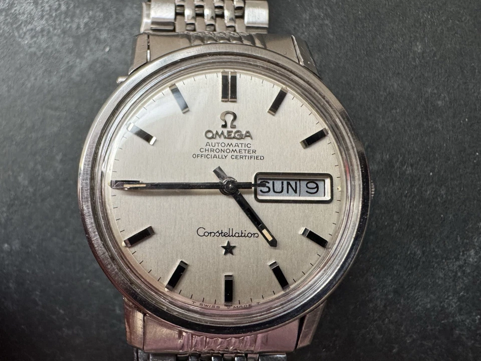 Omega Constellation 168.016 Cal.751 Day-Date w/ Original Beads of Rice Bracelet - image 3 of 4