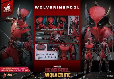 Hot Toys Wolverine Pool MMS857 (in 10 Tagen auf Bestellung erhältlich)
