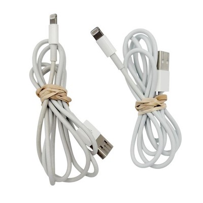 2 PACK Genuine OEM Apple iPhone Lightning to USB Cable Charger Cord 3FT Original