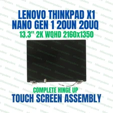 Lenovo ThinkPad X1 Nano Gen 1 LCD Screen Assembly 5M10X63649