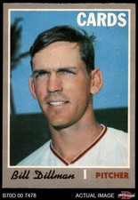 1970 O-Pee-Chee #386 Bill Dillman Cardinals 6.5 - EX/MT+