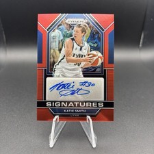 2023 Prizm WNBA Signatures Auto #SG-KSM Katie Smith - Minnesota Lynx RED /99 OSU