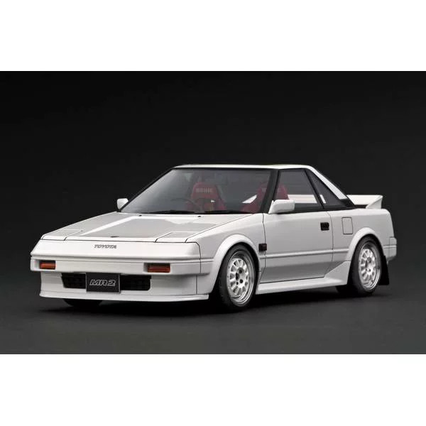 Ignition Model 1/18 Scale Toyota MR2 AW11 White Complete Diecast